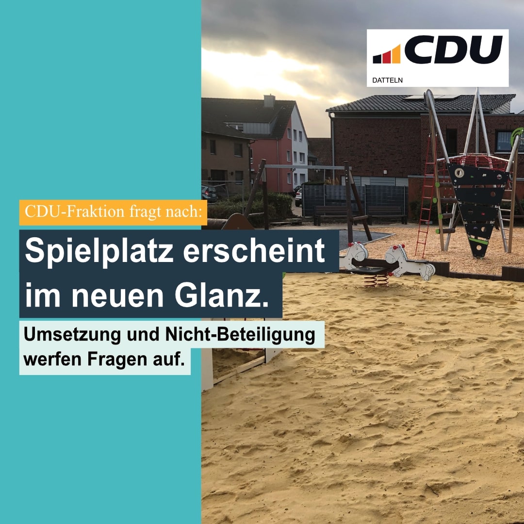 Spielplatz: Umsetzung und Nicht-Beteiligung werfen Fragen auf