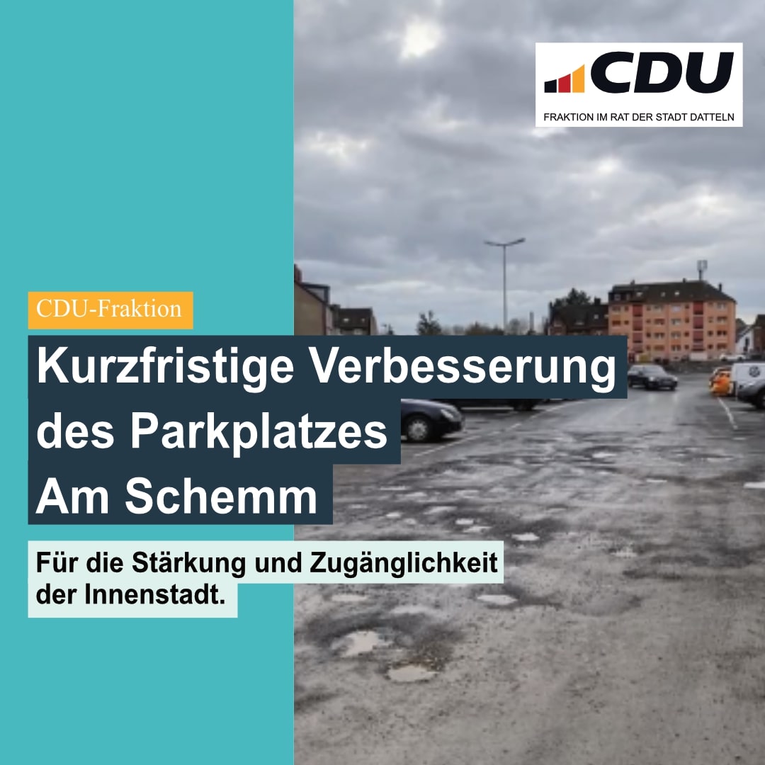 Kurzfristige Verbesserung Am Schemm