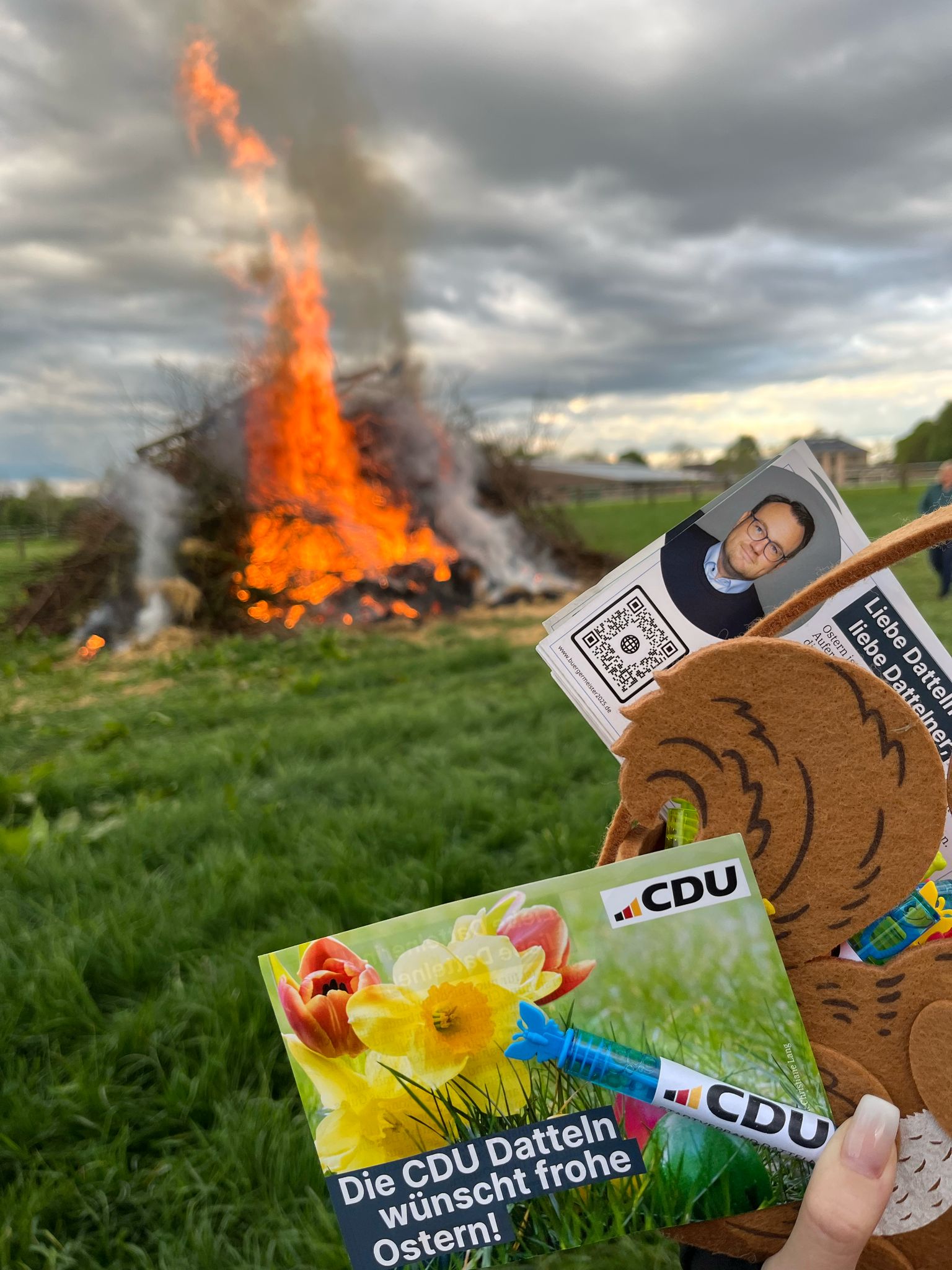 Osterfeuer am Ostermontag