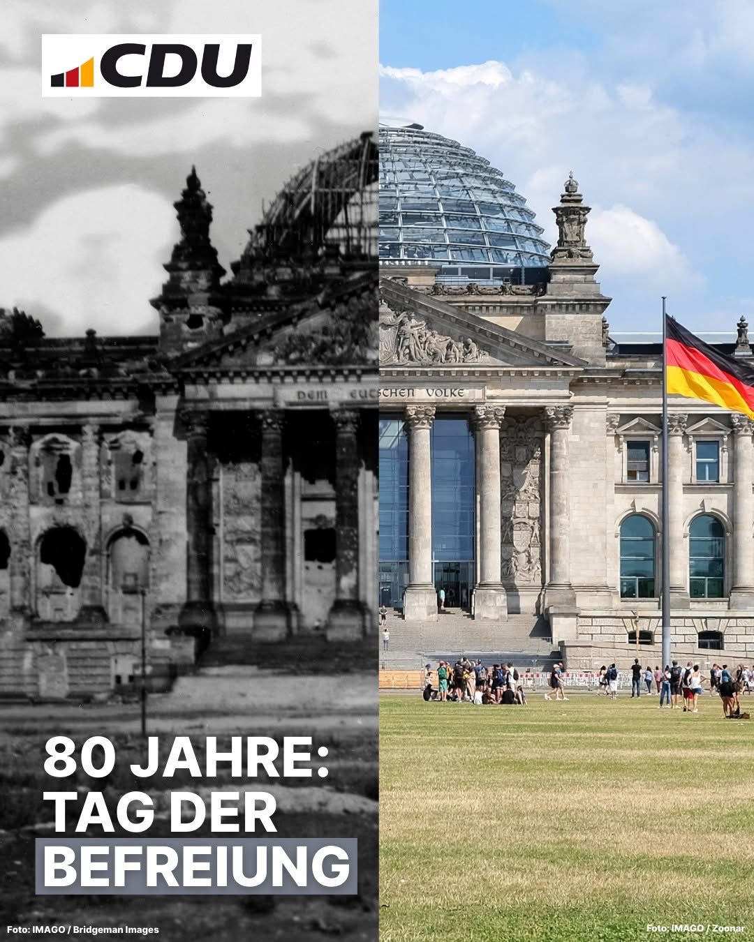 Heute vor 80 Jahren, am 8. Mai 1945, endete der Zweite Weltkrieg in Europa