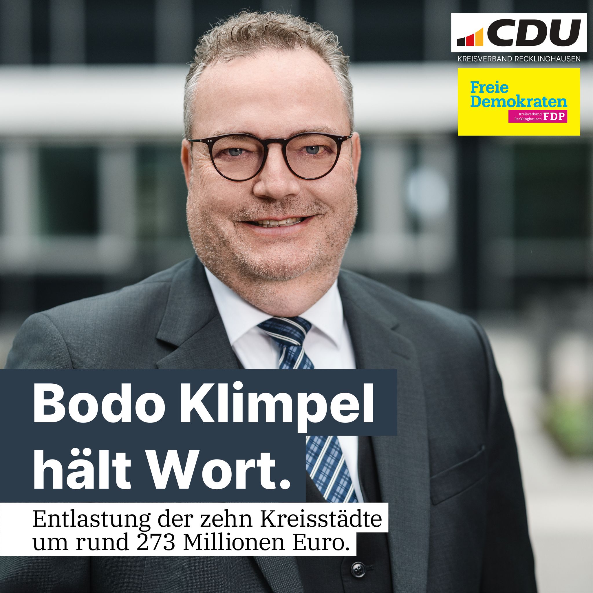 Bodo Klimpel hält Wort