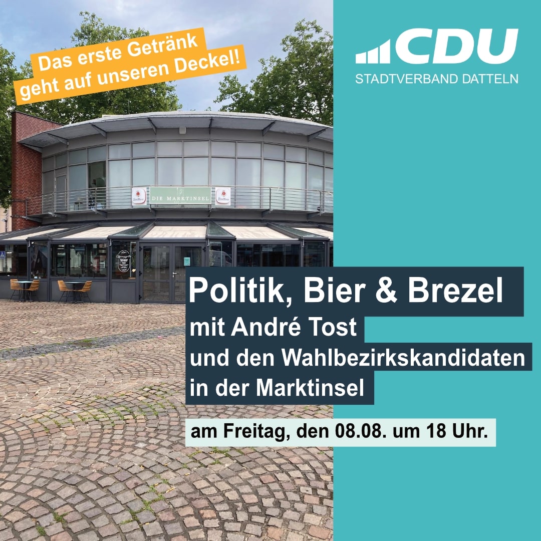 Politik, Bier und Brezel