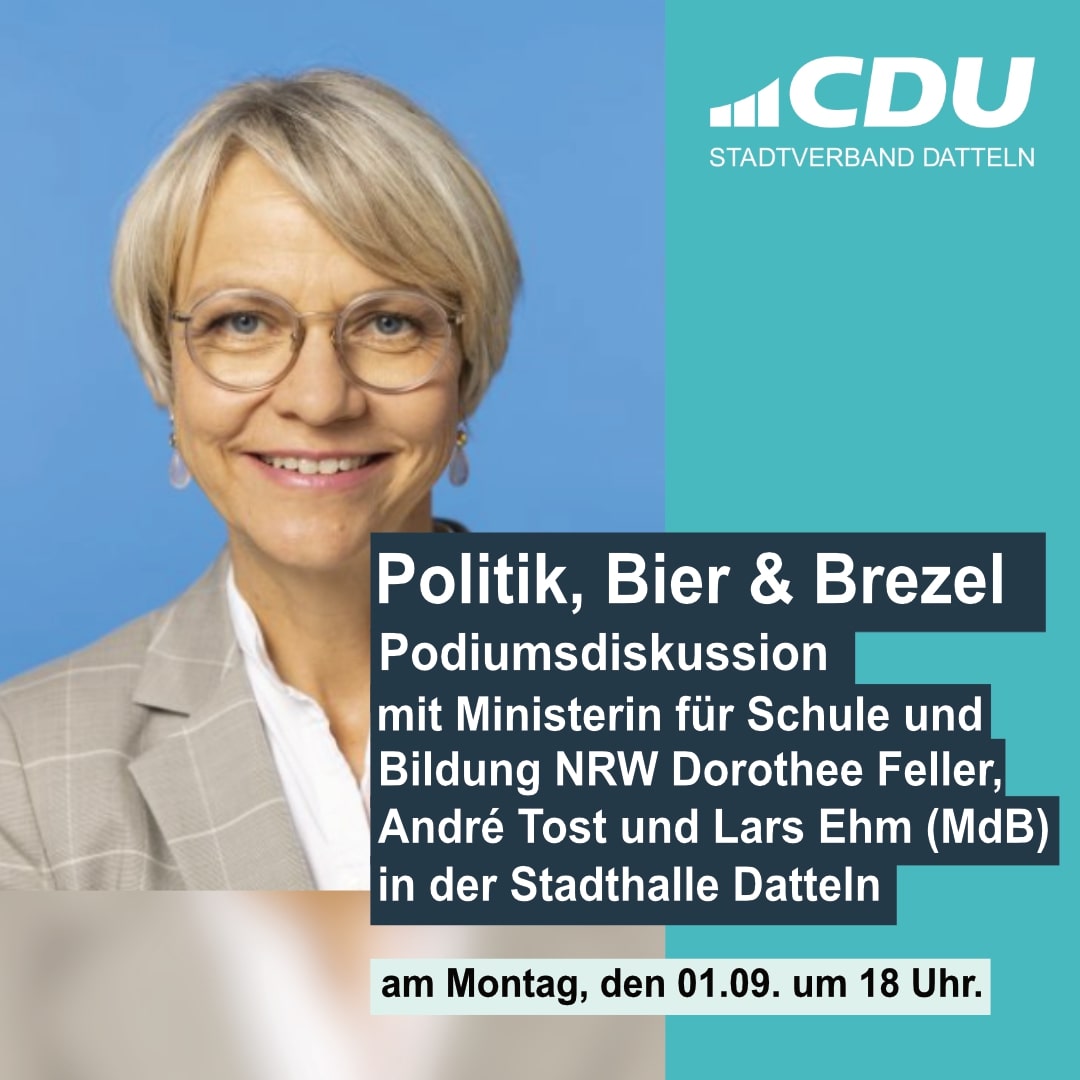 Politik, Bier und Brezel